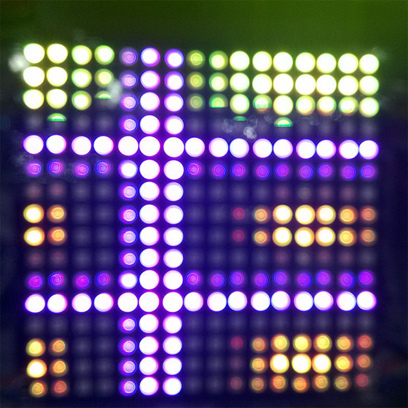 DC5V 0.52 x 0.52 ft WS2812B Plně barevný digitální adresovatelný flexibilní LED displej – vestavěný 256 pixelový bodový maticový displej DC5V 0.52 x 0.52 ft WS2812B Plně barevný digitální adresovatelný flexibilní LED displej – vestavěný 256 pixelový bodový maticový displej