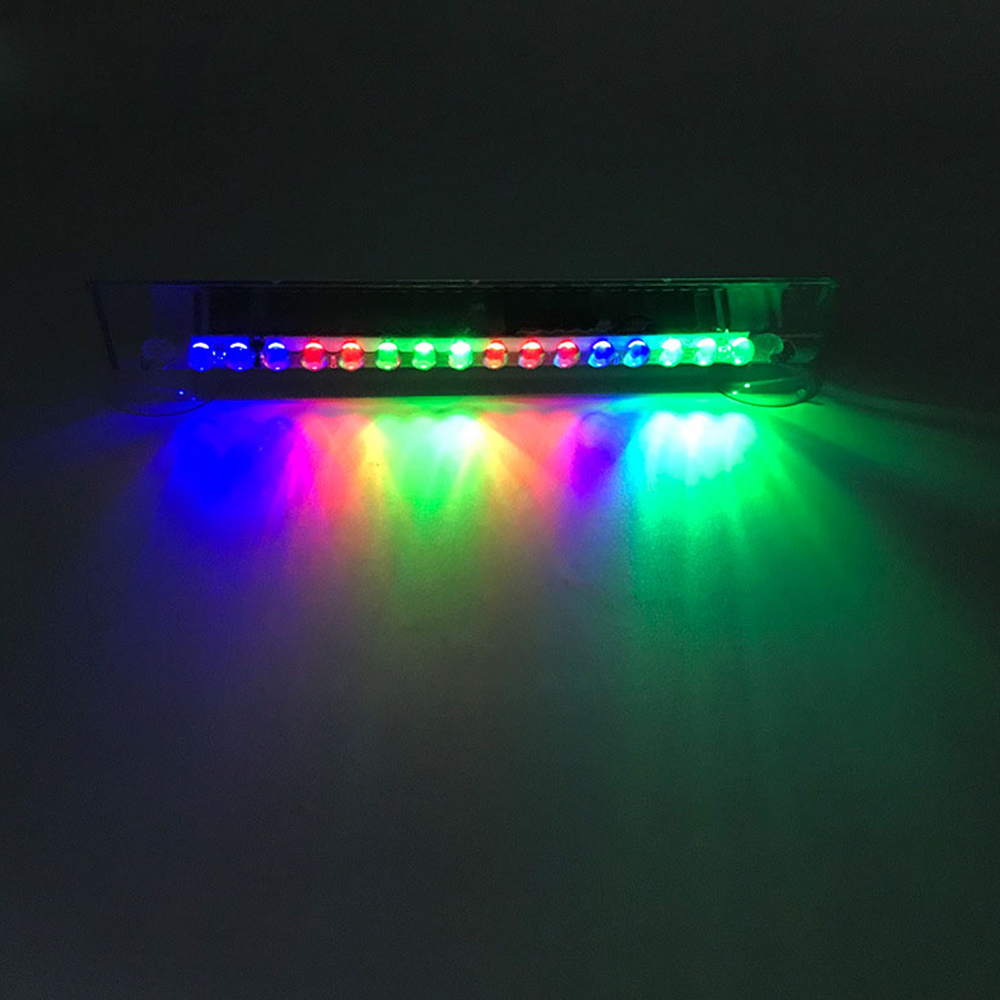 DC5V 16LED 6W RGB automobilové solární stroboskopické světlo Multifunkční nouzové výstražné světlo Dekorativní světla Thunderbolt Ranger DC5V 16LED 6W RGB automobilové solární stroboskopické světlo Multifunkční nouzové výstražné světlo Dekorativní světla Thunderbolt Ranger