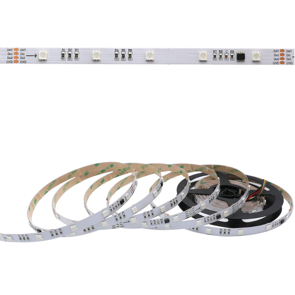 GS8206 5050 RGB LED Dream Barevně adresovatelné páskové osvětlení 30 LED/m GS8206 5050 RGB LED Dream Barevně adresovatelné páskové osvětlení 30 LED/m