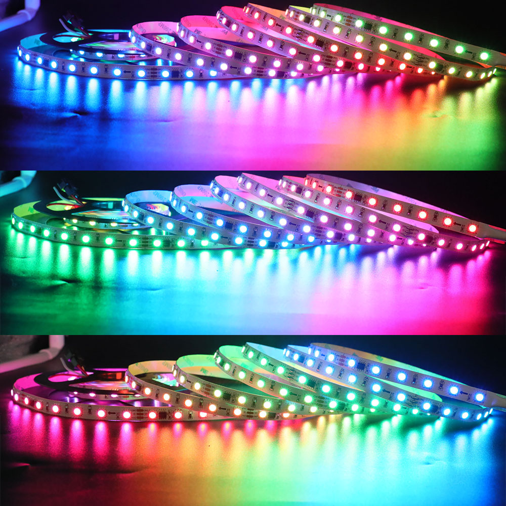 24V WS2811 60LEDs/m Color Chasing RGB LED Strip 5~20m