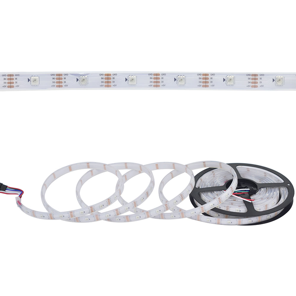 CS2803 Individuell adressierbare RGB-Lichtstreifen, 5050 LED, aktualisiert WS2812B CS2803 Individuell adressierbare RGB-Lichtstreifen, 5050 LED, aktualisiert WS2812B