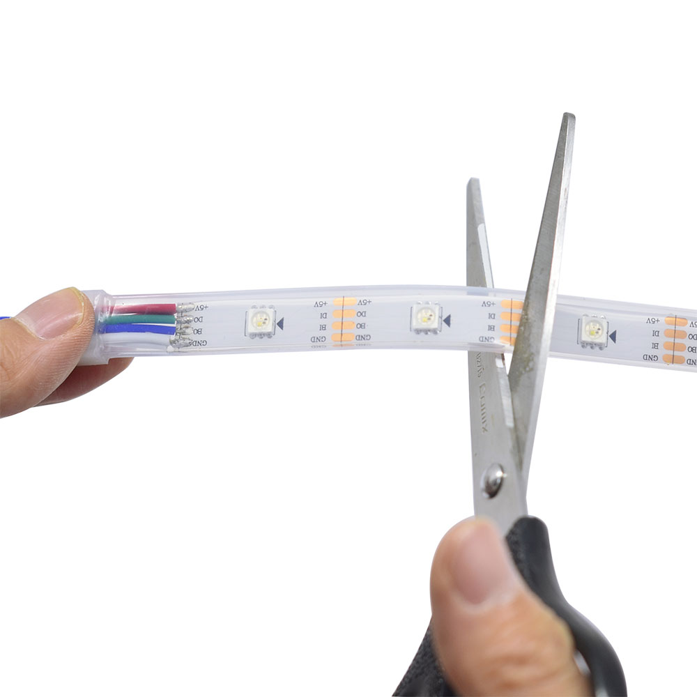 CS2803 Individuell adressierbare RGB-Lichtstreifen, 5050 LED, aktualisiert WS2812B CS2803 Individuell adressierbare RGB-Lichtstreifen, 5050 LED, aktualisiert WS2812B