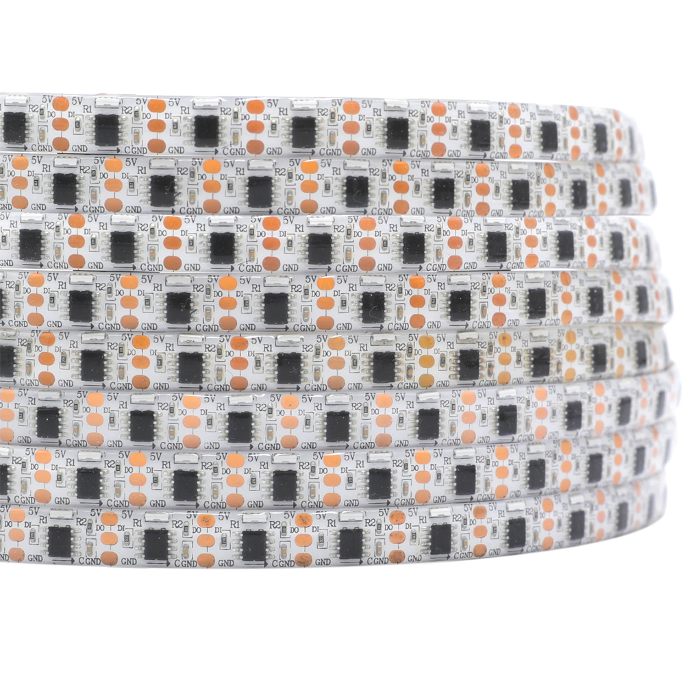 UCS1903 5V postranní LED pásková světla individuálně adresovatelná
