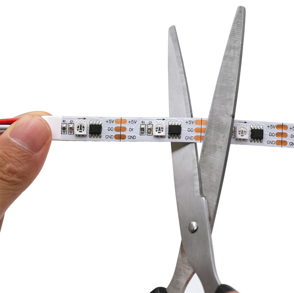 WS2811 DC5V 150LEDs Vollfarbige, digital adressierbare, flexible LED-Streifen WS2811 DC5V 150LEDs Vollfarbige, digital adressierbare, flexible LED-Streifen