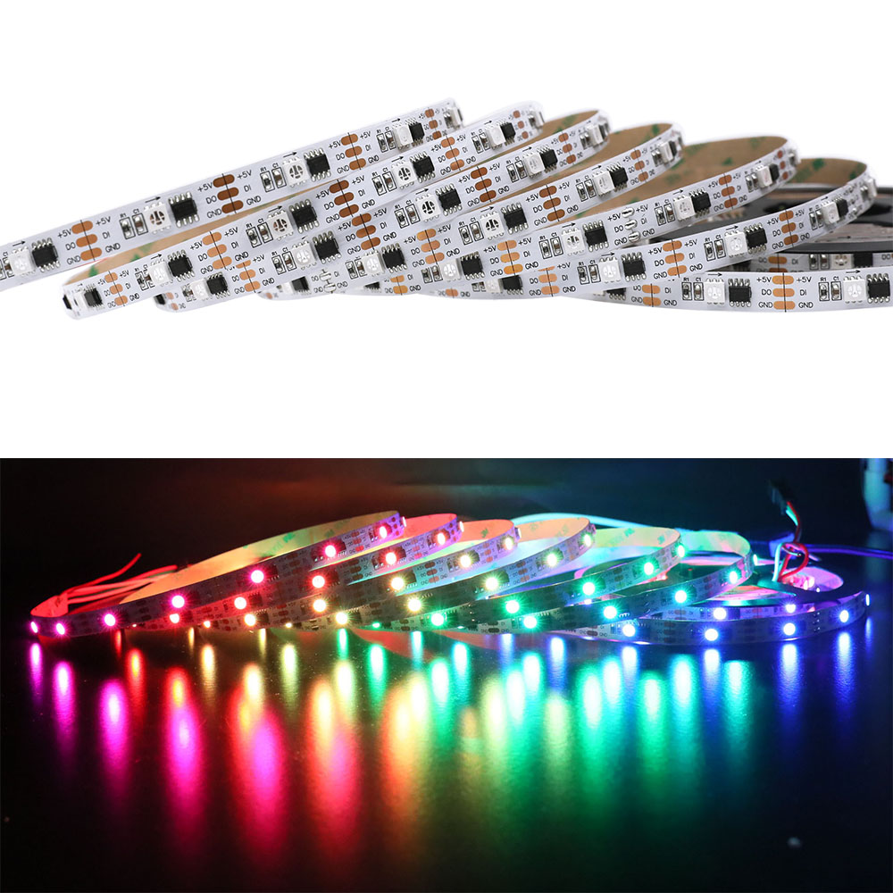WS2811 DC5V 150LEDs Vollfarbige, digital adressierbare, flexible LED-Streifen WS2811 DC5V 150LEDs Vollfarbige, digital adressierbare, flexible LED-Streifen
