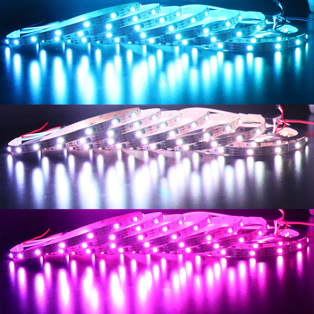 WS2811 DC5V 150LEDs Vollfarbige, digital adressierbare, flexible LED-Streifen WS2811 DC5V 150LEDs Vollfarbige, digital adressierbare, flexible LED-Streifen