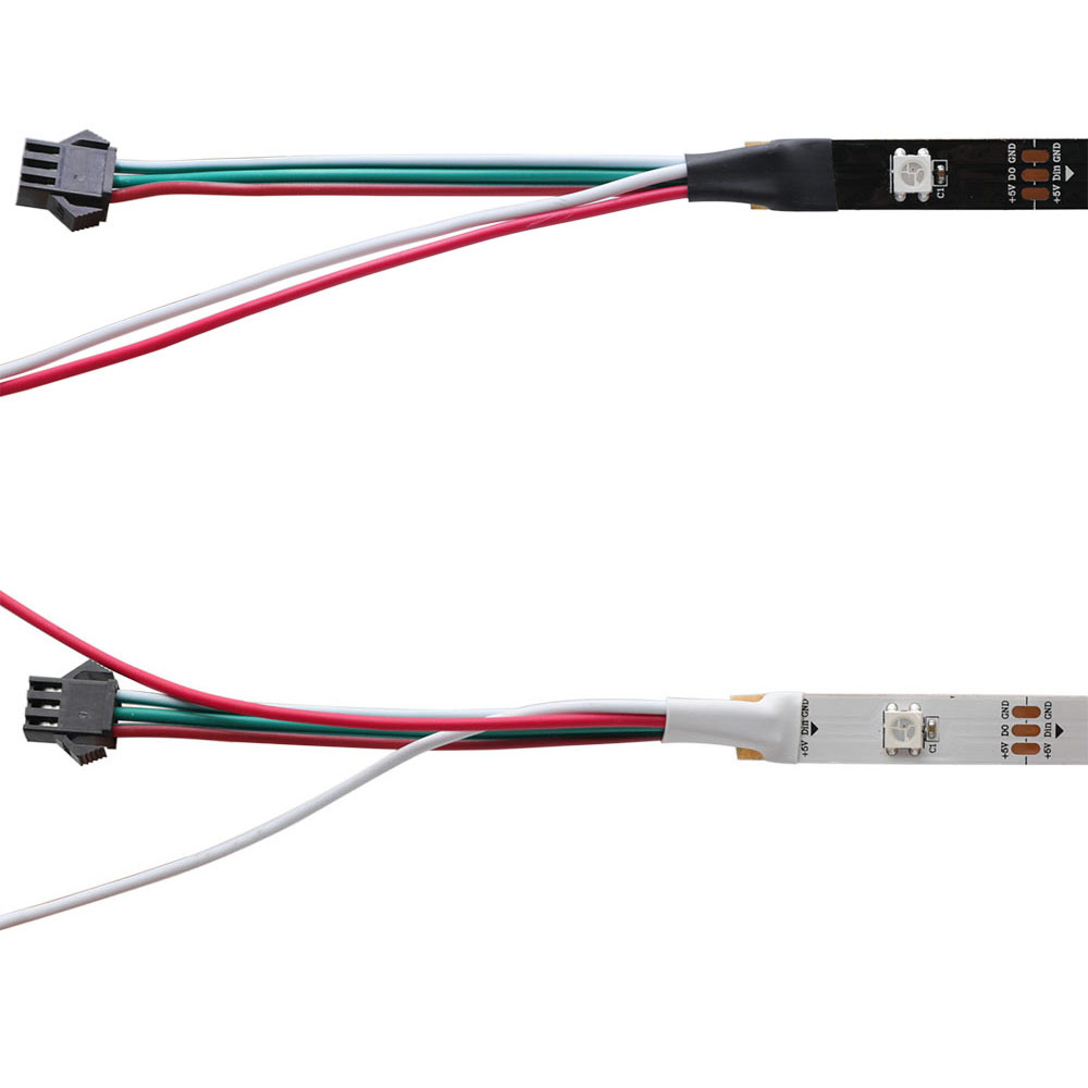 DC5V WS2812B 5050 Color Chasing RGB LED světelný pás 30 LED/m 1.64-16.4 stop DC5V WS2812B 5050 Color Chasing RGB LED světelný pás 30 LED/m 1.64-16.4 stop