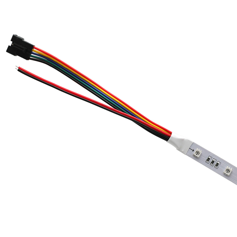 DMX512 RGB DC24V 180 LED plně barevný digitální LED pásek - 16.4 stop/role DMX512 RGB DC24V 180 LED plně barevný digitální LED pásek - 16.4 stop/role