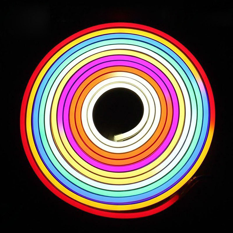 DC5V Úzké 6 x 12 mm 96 LED/m Adresovatelné neonové digitální LED tubusové světlo s programovatelným flexibilním LED páskem WS2812B Dream Color, 3.28 ~ 6.56 Ft na roli DC5V Úzké 6 x 12 mm 96 LED/m Adresovatelné neonové digitální LED tubusové světlo s programovatelným flexibilním LED páskem WS2812B Dream Color, 3.28 ~ 6.56 Ft na roli