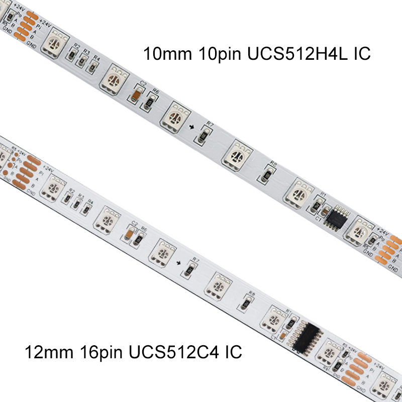 DMX512 RGB DC24V 240 LED diod Adresovatelný LED pásek Světla Vestavěné 485 dekódovací osvětlení scény Programovatelné pixelové LED pásy, 16.4 stop/role DMX512 RGB DC24V 240 LED diod Adresovatelný LED pásek Světla Vestavěné 485 dekódovací osvětlení scény Programovatelné pixelové LED pásy, 16.4 stop/role