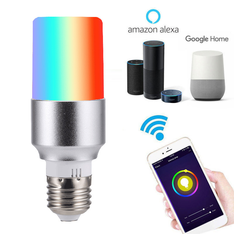 E14 Intelligente LED-Glühbirne mit Farbwechsel, LED-Leuchten mit Fernbedienung