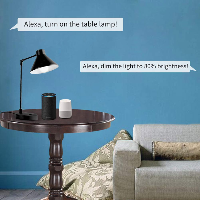 E27 7W RGB+CCT Smart WiFi LED-Glühbirne, funktioniert mit Alexa und Google, AC100-240V, Farbwechsel und dimmbares Farblicht E27 7W RGB+CCT Smart WiFi LED-Glühbirne, funktioniert mit Alexa und Google, AC100-240V, Farbwechsel und dimmbares Farblicht