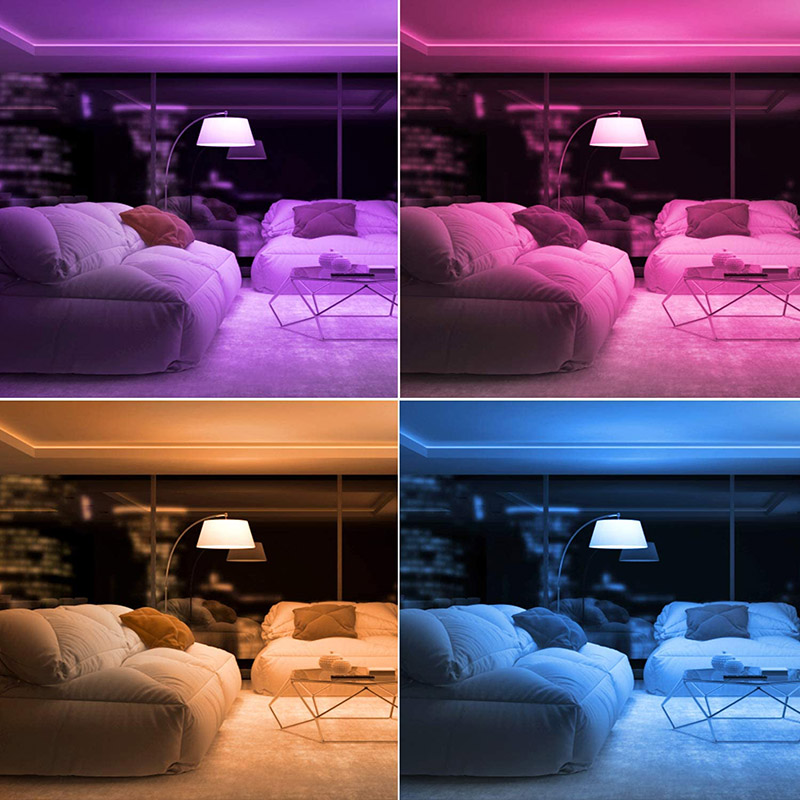 E27 7W RGB Smart WiFi LED žárovka - Alexa, Google Assistant, ovládání mobilní aplikace E27 7W RGB Smart WiFi LED žárovka - Alexa, Google Assistant, ovládání mobilní aplikace