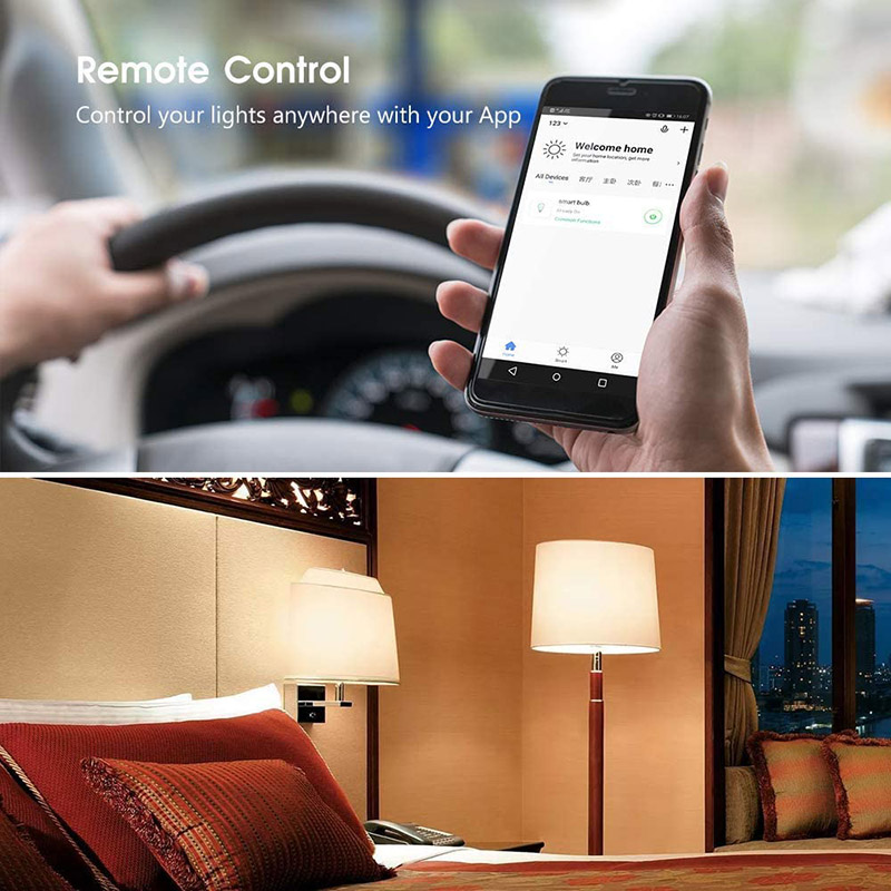 E27 WiFi Smart houbová LED žárovka BR30, změna barvy a stmívatelnost E27 WiFi Smart houbová LED žárovka BR30, změna barvy a stmívatelnost