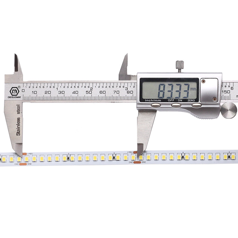 48V 30m LED-Lichtleiste, lang, kontinuierlich, weiße Farbe, 180 LEDs/m