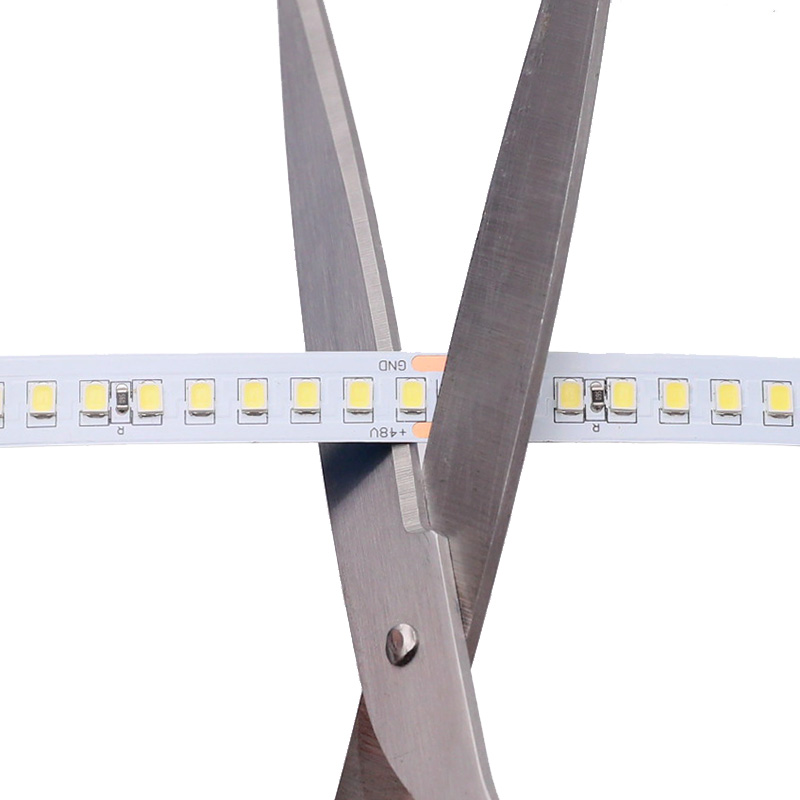 48V 30m LED-Lichtleiste, lang, kontinuierlich, weiße Farbe, 180 LEDs/m