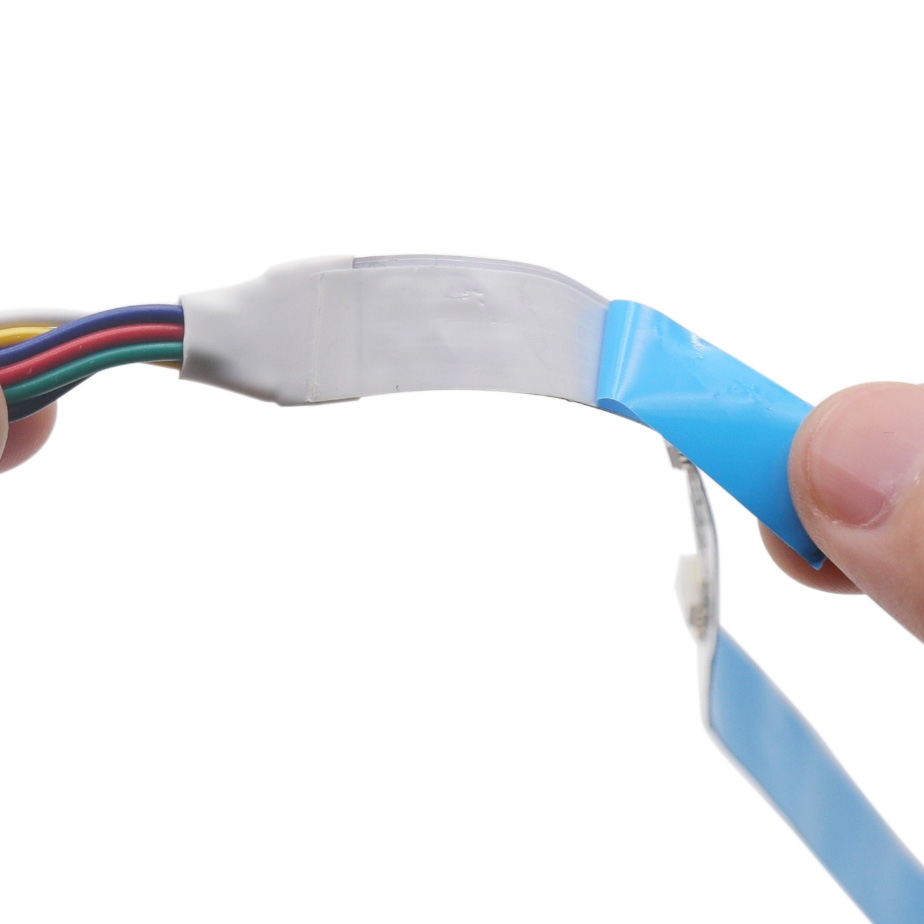 Mehrfarbige RGB+WW+CW-LED-Leuchten – 12 mm 12 V RGBCCT-LED-Streifen – 60 LEDs/m Mehrfarbige RGB+WW+CW-LED-Leuchten – 12 mm 12 V RGBCCT-LED-Streifen – 60 LEDs/m