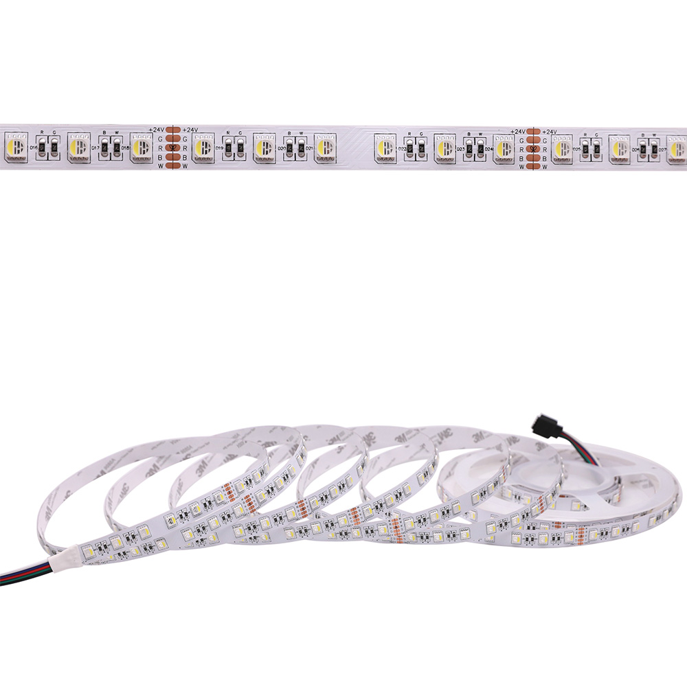5 m superhelle LED-RGBW-Farbwechsellichter – 12 V/24 V – 3000 K/4000 K/6000 K Weiß 5 m superhelle LED-RGBW-Farbwechsellichter – 12 V/24 V – 3000 K/4000 K/6000 K Weiß