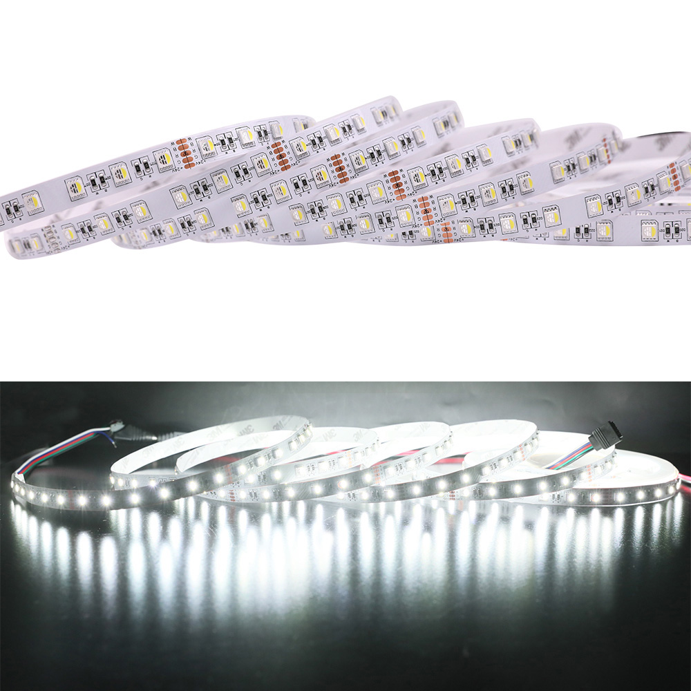5 m superhelle LED-RGBW-Farbwechsellichter – 12 V/24 V – 3000 K/4000 K/6000 K Weiß 5 m superhelle LED-RGBW-Farbwechsellichter – 12 V/24 V – 3000 K/4000 K/6000 K Weiß