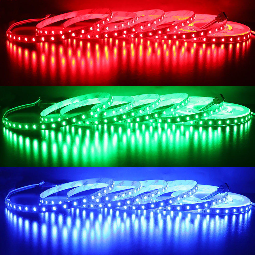 5 m superhelle LED-RGBW-Farbwechsellichter – 12 V/24 V – 3000 K/4000 K/6000 K Weiß 5 m superhelle LED-RGBW-Farbwechsellichter – 12 V/24 V – 3000 K/4000 K/6000 K Weiß