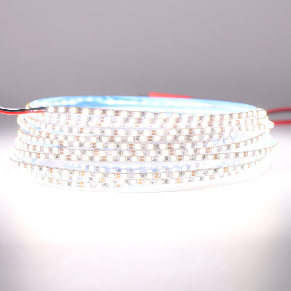 5m 12V 24V DC 3mm 4mm 5mm Narrow Width LED Strip Light 2025 168Leds/m 2835