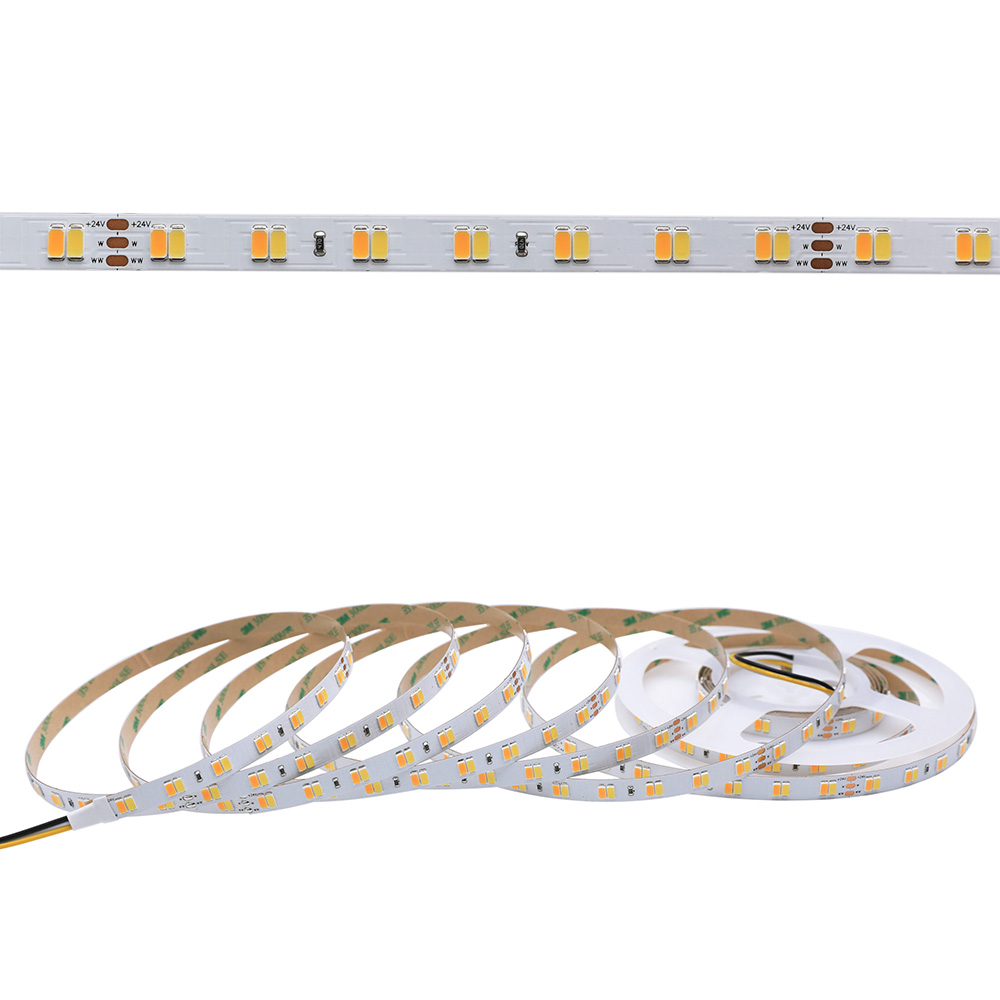 DC24V Super Jas SMD5730 CCT Stmívatelné 120 LED Flexibilní LED pásové osvětlení Domácí osvětlení 16.4 stop na cívku Prodejem DC24V Super Jas SMD5730 CCT Stmívatelné 120 LED Flexibilní LED pásové osvětlení Domácí osvětlení 16.4 stop na cívku Prodejem