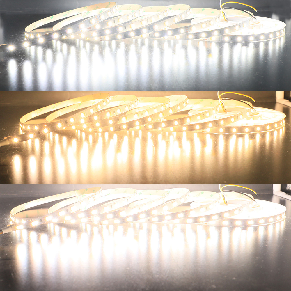 DC24V Super Jas SMD5730 CCT Stmívatelné 120 LED Flexibilní LED pásové osvětlení Domácí osvětlení 16.4 stop na cívku Prodejem DC24V Super Jas SMD5730 CCT Stmívatelné 120 LED Flexibilní LED pásové osvětlení Domácí osvětlení 16.4 stop na cívku Prodejem