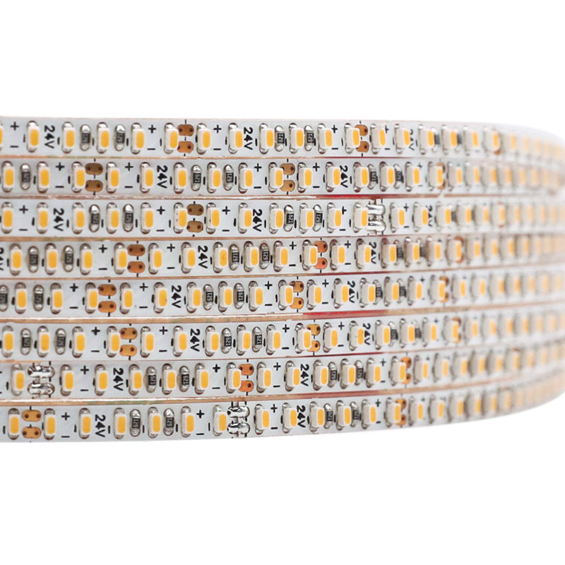 Ultraschmaler 3.3 mm/0.13'' 2110SMD weißer LED-Streifen – 300 LEDs/m DC24V, hohe CRI 95, flexible LED-Leuchten