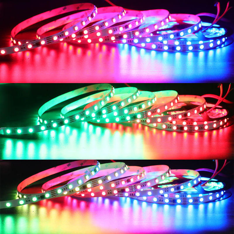 DC24V GS8206 5050SMD RGB, Breakpoint-continue, 300 LED adresovatelných digitálních proužkových světel, vodotěsné Dream Color Programovatelné flexibilní LED páskové světlo, 16.4ft/65.6ft/164ft/328ft na roli DC24V GS8206 5050SMD RGB, Breakpoint-continue, 300 LED adresovatelných digitálních proužkových světel, vodotěsné Dream Color Programovatelné flexibilní LED páskové světlo, 16.4ft/65.6ft/164ft/328ft na roli