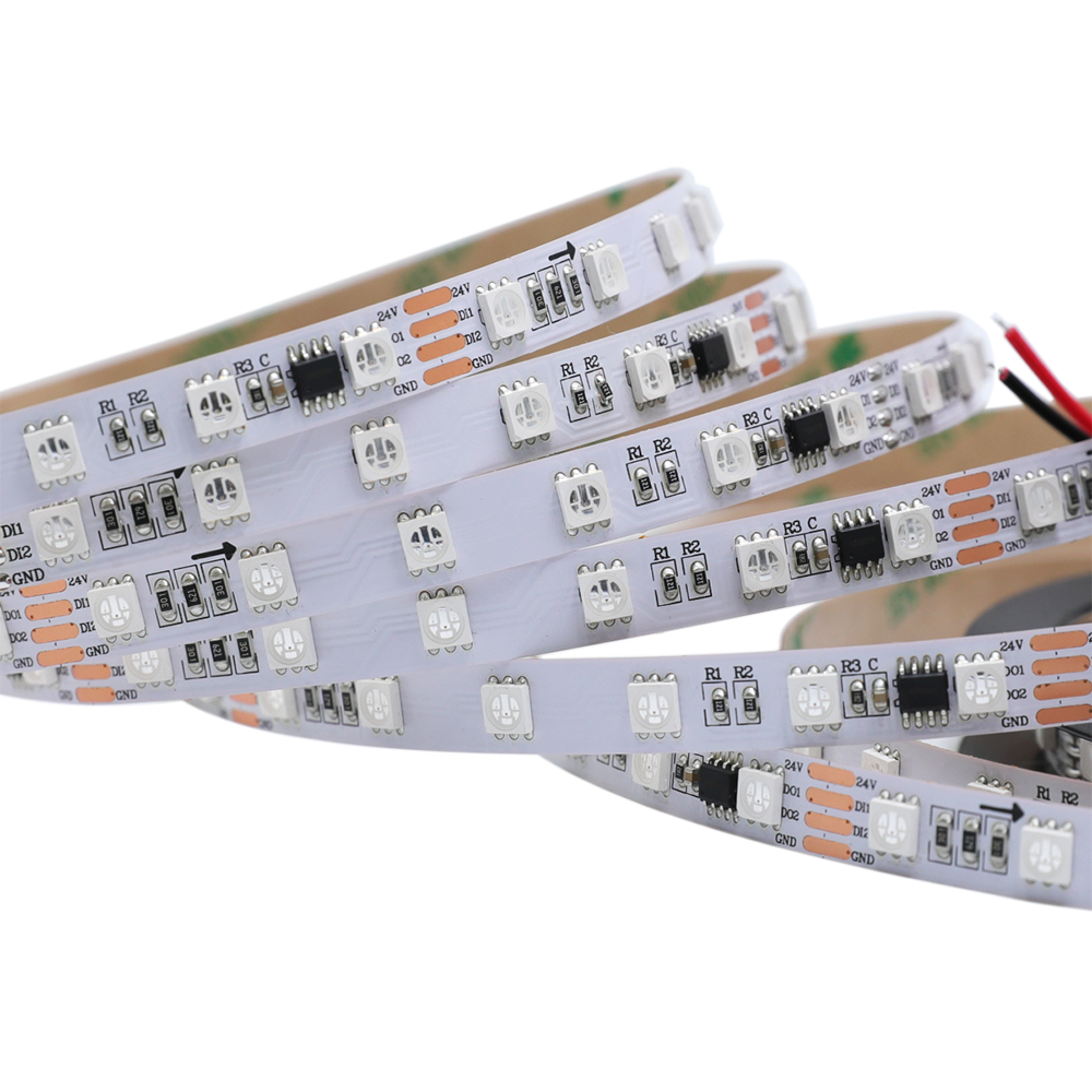 DC24V GS8206 5050SMD RGB, Breakpoint-continue, 300 LED adresovatelných digitálních proužkových světel, vodotěsné Dream Color Programovatelné flexibilní LED páskové světlo, 16.4ft/65.6ft/164ft/328ft na roli DC24V GS8206 5050SMD RGB, Breakpoint-continue, 300 LED adresovatelných digitálních proužkových světel, vodotěsné Dream Color Programovatelné flexibilní LED páskové světlo, 16.4ft/65.6ft/164ft/328ft na roli