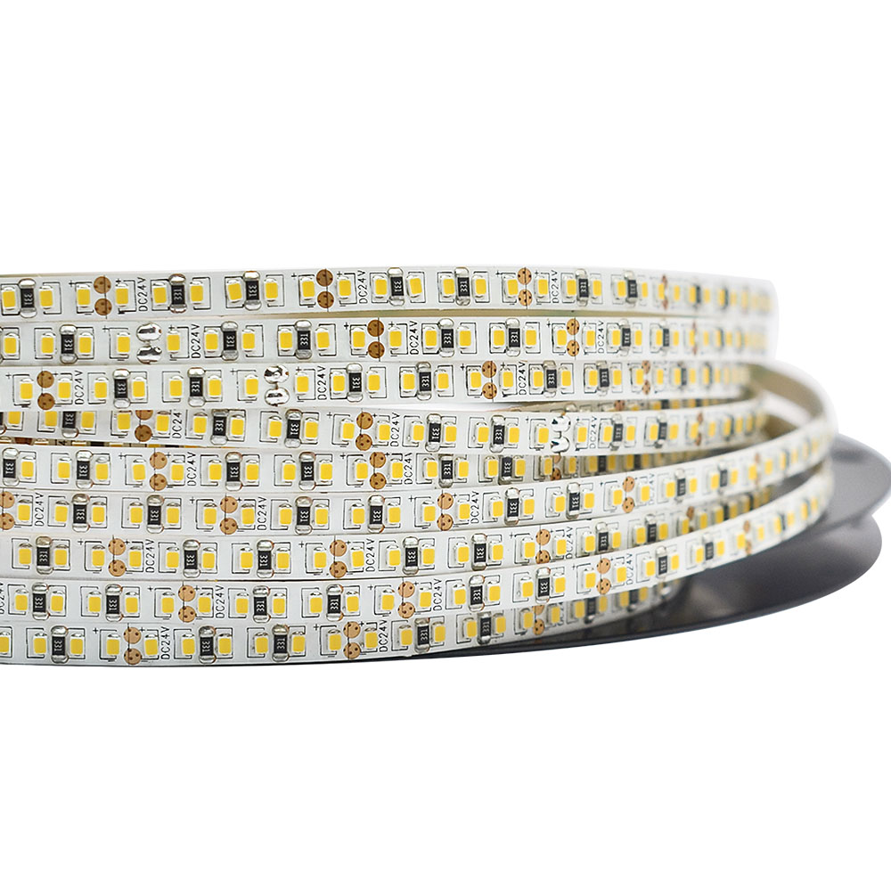 Super úzký 5mm 2216SMD 240LEDs/M flexibilní bílý LED pásek světla - DC24V