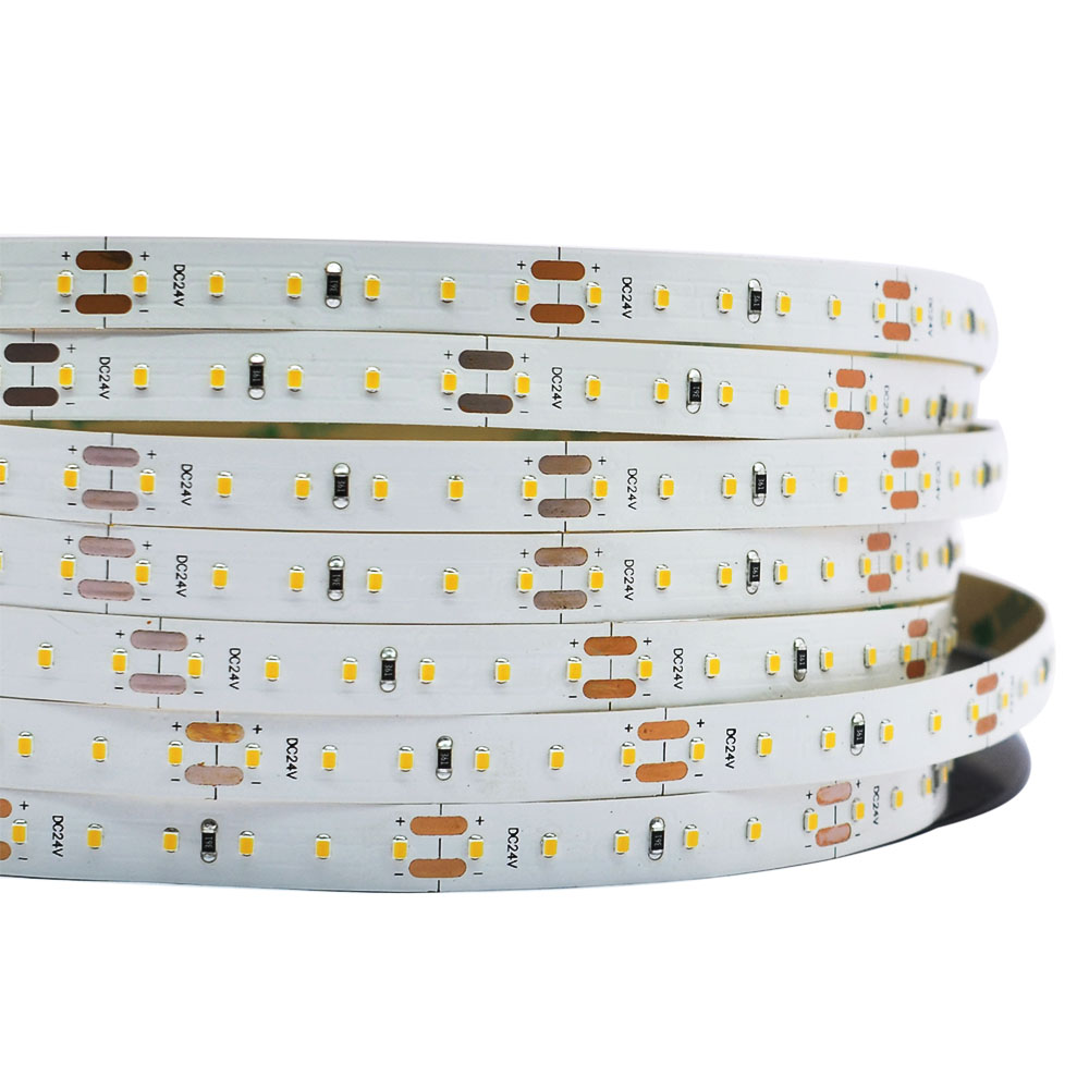 High CRI 95 2216SMD 120LEDs/M Bílá LED pásková světla – DC24V – 16.4 stop/5 m na roli High CRI 95 2216SMD 120LEDs/M Bílá LED pásková světla – DC24V – 16.4 stop/5 m na roli