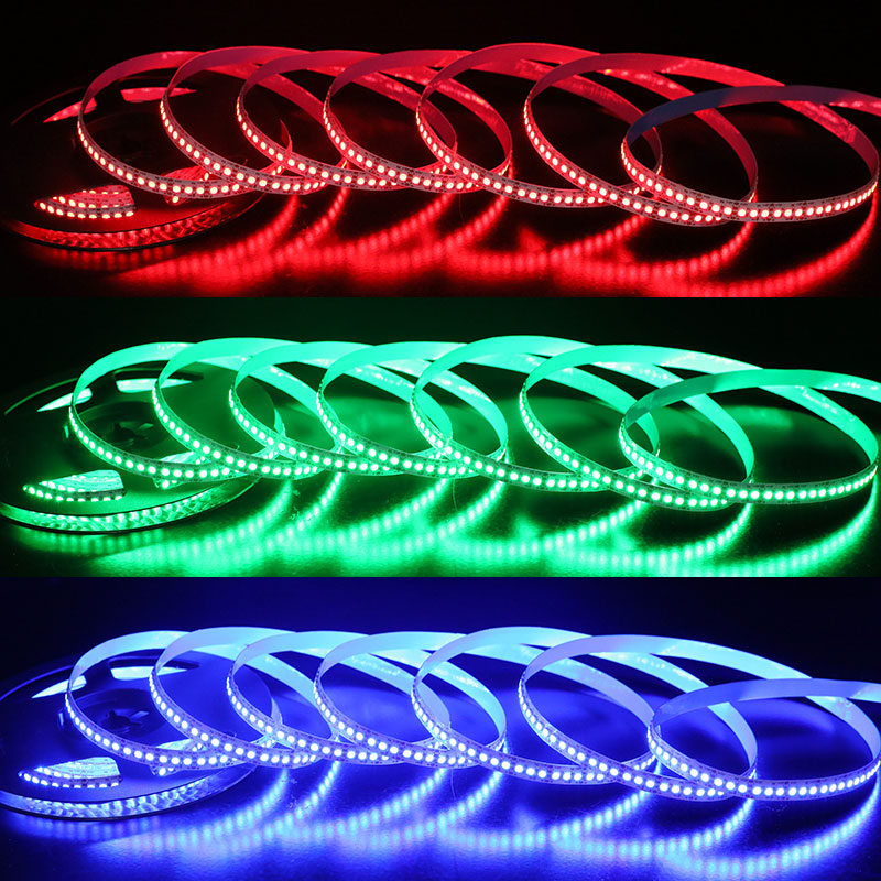 12V 10mm 3535 RGB LED Strip Densest 180 Per Meter