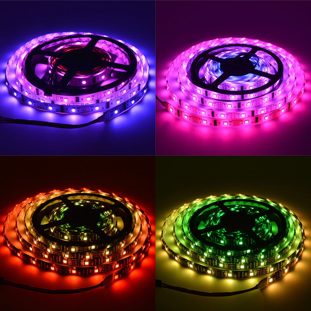 LPD8806 DC5V Series Flexible LED Strip Lights, Programmable Pixel Color Chasing, Indoor 160LEDs 16.4ft Per Reel By Sale [DCFLS-5V-LPD8806X160] - $41.98 :