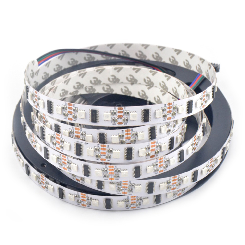 LPD8806 DC5V-Serie, flexible LED-Lichtleisten, programmierbare Pixel-Vollfarbverfolgung, Verwendung im Innenbereich, 260 LEDs, 16.4 Fuß pro Rolle, im Angebot