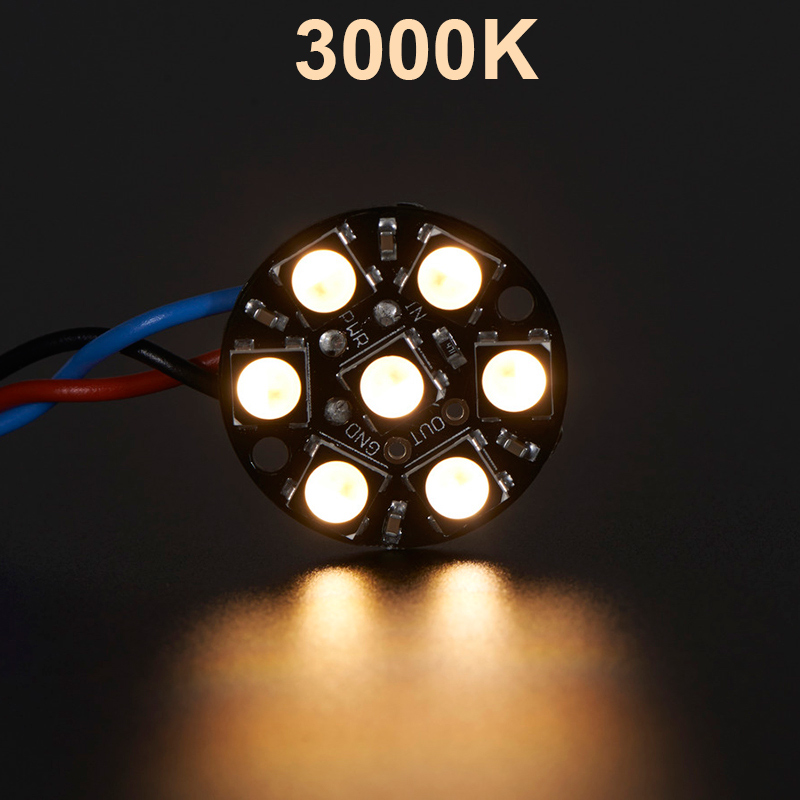 WS2812 7 x 5050 adressierbare RGBW-LED-Neopixel-Jewel-integrierte Vollfarbtreiber WS2812 7 x 5050 adressierbare RGBW-LED-Neopixel-Jewel-integrierte Vollfarbtreiber
