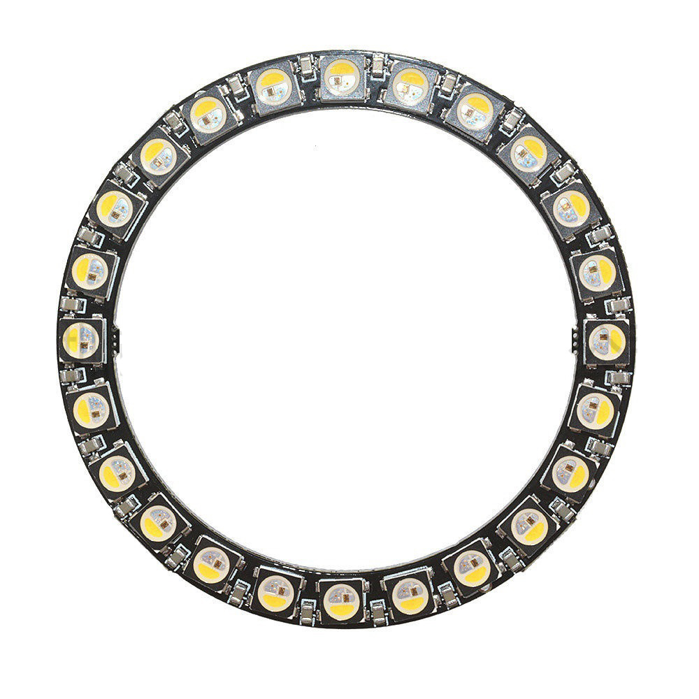 WS2812 24 x 5050 RGB DC5V Blende leuchtende Zeichen Punktlichtquelle – Neopixel-Ring