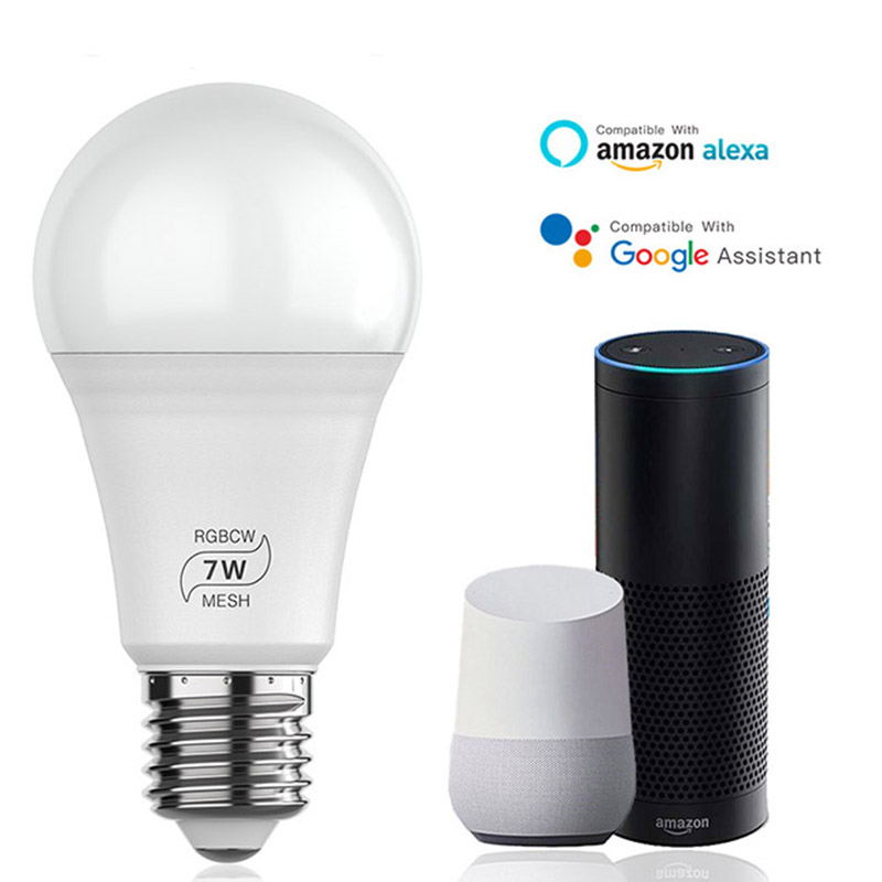 Vícebarevná LED žárovka E27 RGB, hlasové ovládání Smart Bluetooth Vícebarevná LED žárovka E27 RGB, hlasové ovládání Smart Bluetooth