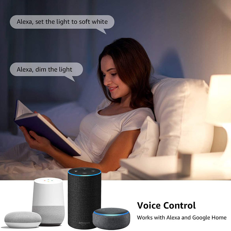 Vícebarevná LED žárovka E27 RGB, hlasové ovládání Smart Bluetooth Vícebarevná LED žárovka E27 RGB, hlasové ovládání Smart Bluetooth
