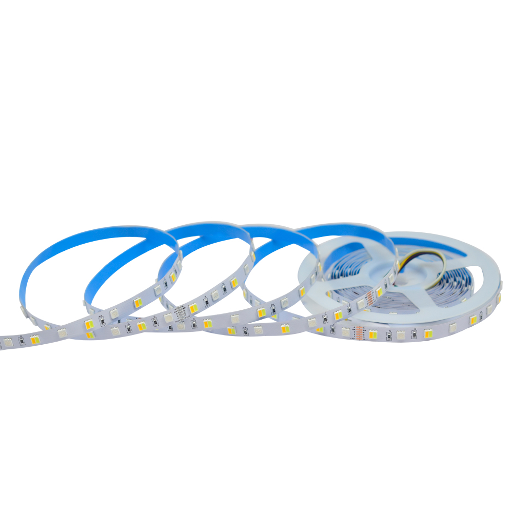 5050 3v1 RGB+CCT 2v1 vícebarevná LED světla – 12mm/10mm 12V/24V LED pásek – 60LED/m 5050 3v1 RGB+CCT 2v1 vícebarevná LED světla – 12mm/10mm 12V/24V LED pásek – 60LED/m