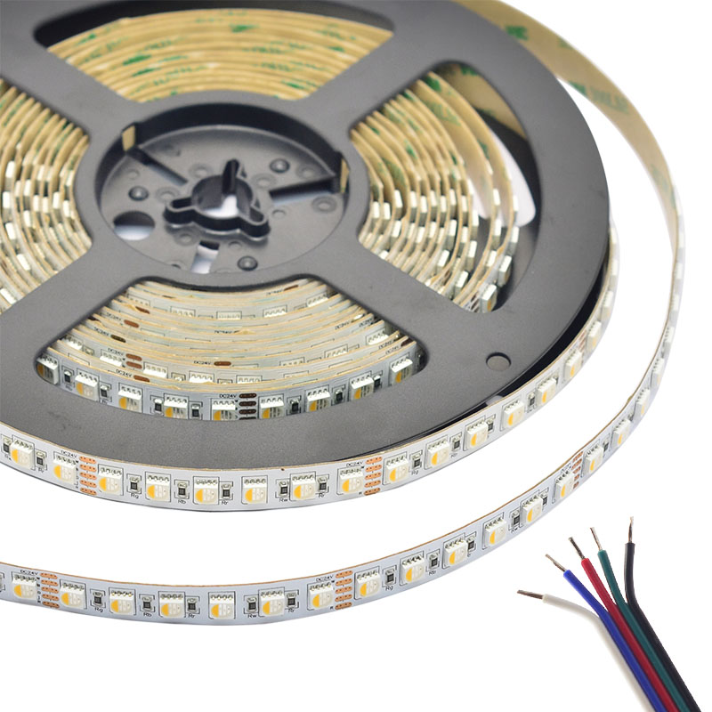 Color Change RGBW LED Strip - 96LEDs/m 12V/24V - 2700/3000K/4000K/6000K  White Light [FSLRGBW-4T1-5050X480] - $34.98 