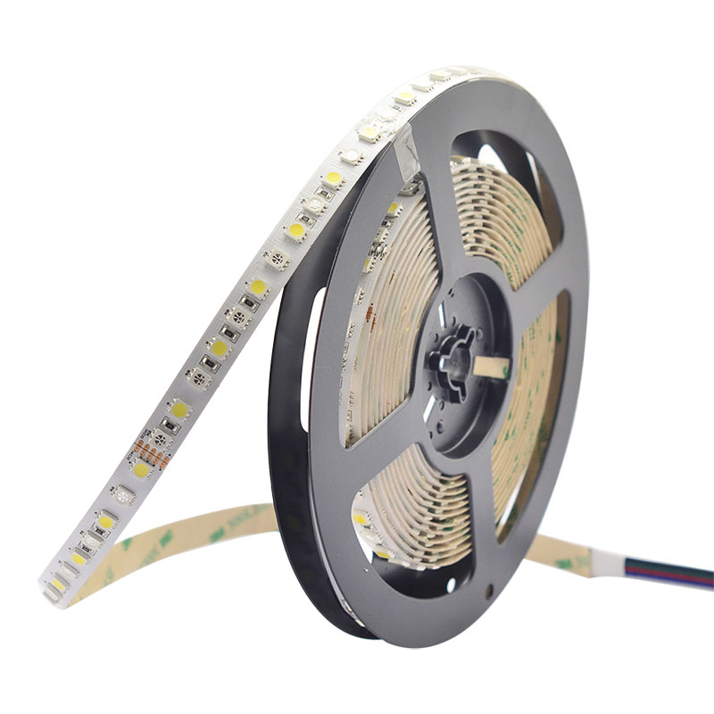 RGB+weiße LED-Farbwechsellichter – 96 LEDs/m 24 V LED-Streifen – 3000 K/4000 K/6000 K RGB+weiße LED-Farbwechsellichter – 96 LEDs/m 24 V LED-Streifen – 3000 K/4000 K/6000 K