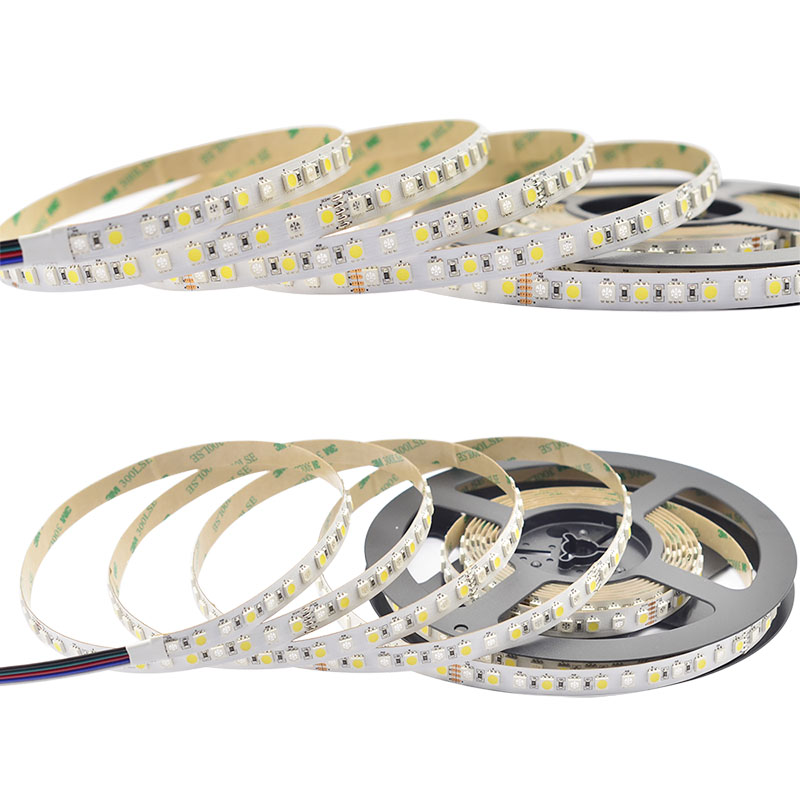 RGB+weiße LED-Farbwechsellichter – 96 LEDs/m 24 V LED-Streifen – 3000 K/4000 K/6000 K RGB+weiße LED-Farbwechsellichter – 96 LEDs/m 24 V LED-Streifen – 3000 K/4000 K/6000 K