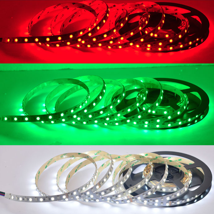 RGB+weiße LED-Farbwechsellichter – 96 LEDs/m 24 V LED-Streifen – 3000 K/4000 K/6000 K RGB+weiße LED-Farbwechsellichter – 96 LEDs/m 24 V LED-Streifen – 3000 K/4000 K/6000 K