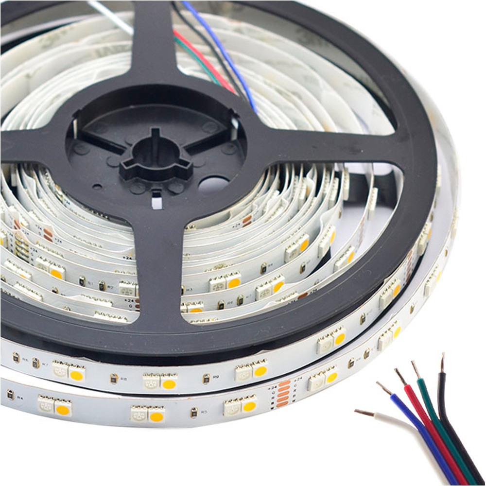 RGB+weiße Farbwechsel-Außenleuchten – 72 LEDs/m 24 V LED-Streifen – 3000 K/4000 K/6000 K RGB+weiße Farbwechsel-Außenleuchten – 72 LEDs/m 24 V LED-Streifen – 3000 K/4000 K/6000 K