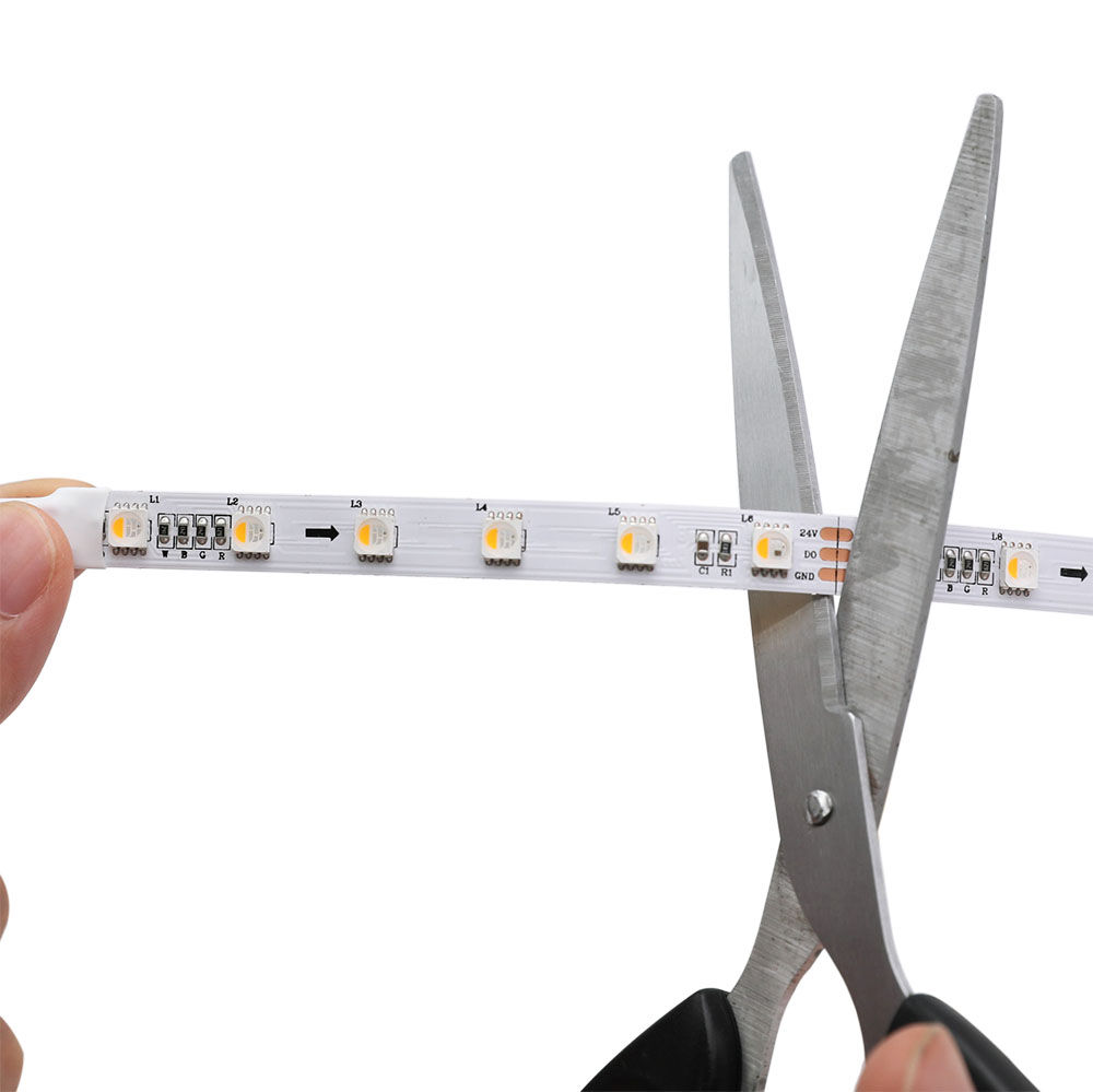 UCS2904 RGBW 60LEDS/M DC24V 10MM breite digitale, intelligent adressierbare LED-Streifenlichter – 5m/16.4ft pro Rolle UCS2904 RGBW 60LEDS/M DC24V 10MM breite digitale, intelligent adressierbare LED-Streifenlichter – 5m/16.4ft pro Rolle