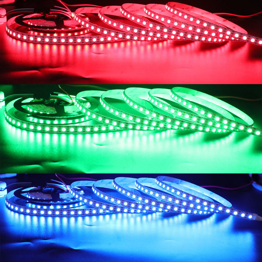 Wwa Led SK6812 RGBW/WWA 96LEDS/M DC5V 10MM-Wide Digital Intelligent Addressable ...
