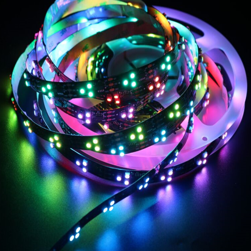 SM16703 (ähnlich wie WS2811) DC12V adressierbarer Traumfarben-LED-Streifen mit 90 LEDs/Meter, 16.4 Fuß/5 m, flexible Pixel-Vollfarb-3535-RGB-LED-Streifen SM16703 (ähnlich wie WS2811) DC12V adressierbarer Traumfarben-LED-Streifen mit 90 LEDs/Meter, 16.4 Fuß/5 m, flexible Pixel-Vollfarb-3535-RGB-LED-Streifen