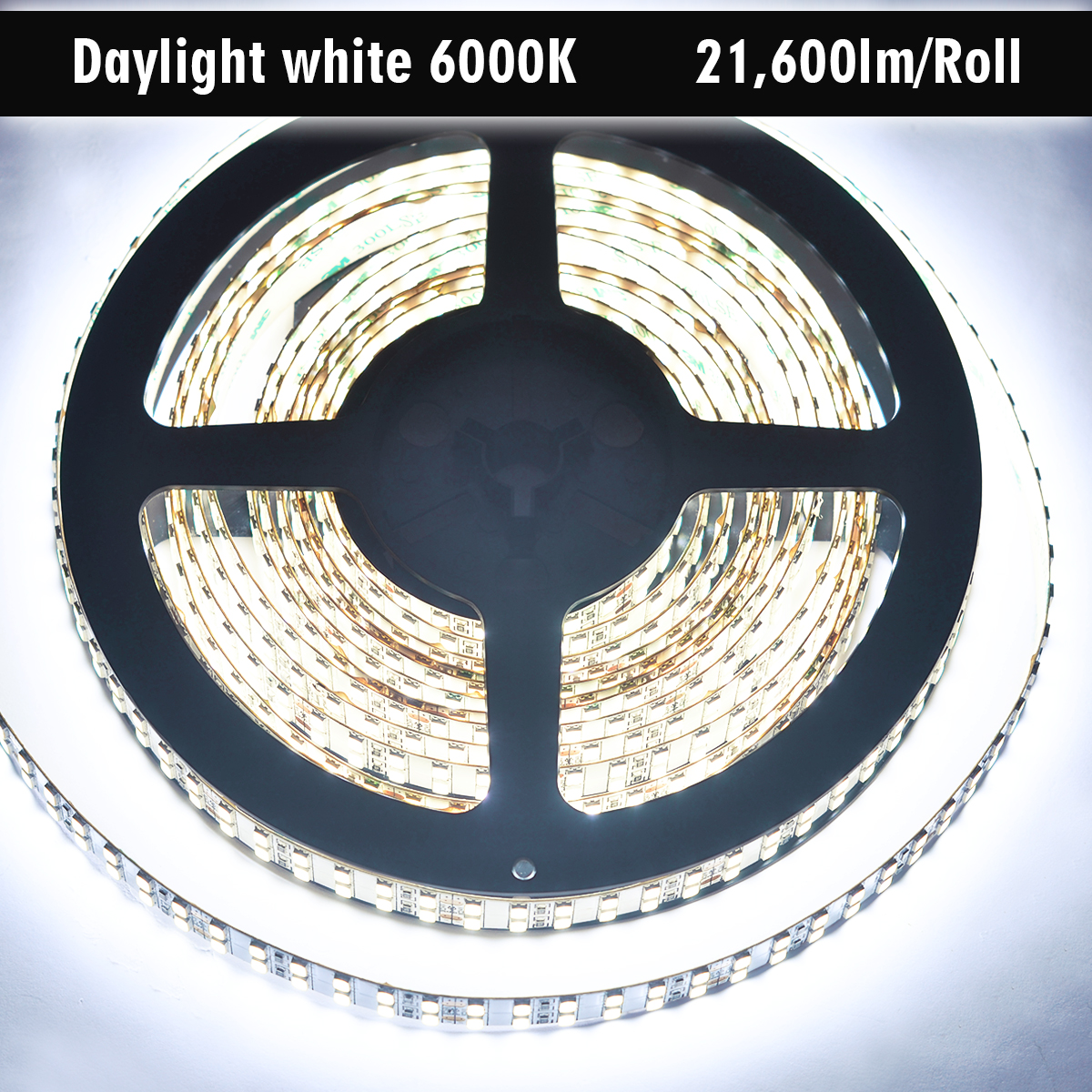 LED Strip Light Daylight (Cool White) 6000K - Cornice & More