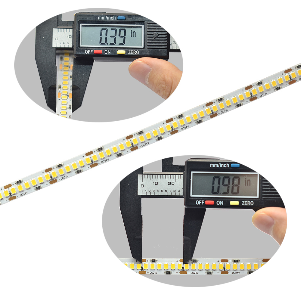 Einreihige Serie DC12–24 V, 2835 SMD, hoher CRI, 95, 1200 LEDs, wasserdicht, optionale Beleuchtung, flexible LED-Streifen, 5 m/16.4 Fuß pro Rolle, im Angebot Einreihige Serie DC12–24 V, 2835 SMD, hoher CRI, 95, 1200 LEDs, wasserdicht, optionale Beleuchtung, flexible LED-Streifen, 5 m/16.4 Fuß pro Rolle, im Angebot
